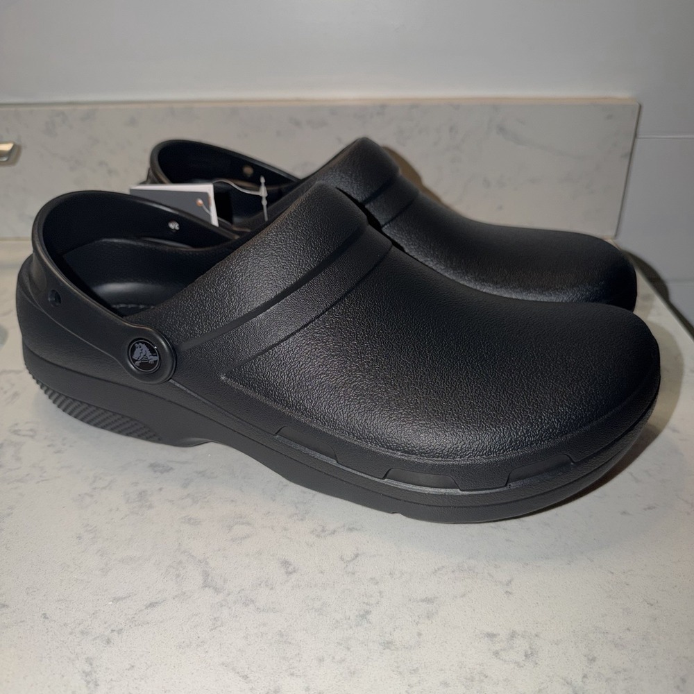 Crocs Black Specialist II Work clog Mule Black Mens Size 11 Slip On